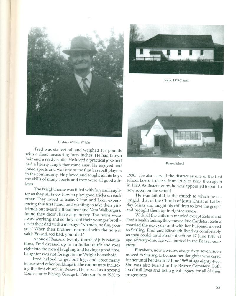 Fred William Wrights story page 5