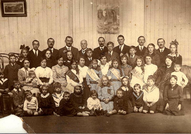Dublin Branch, Church of Jesus Christ of Latter-Day Saints, Sunday School.  1917.