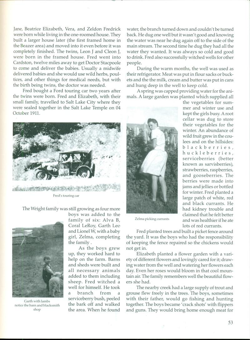 Fred William Wrights story  page 3