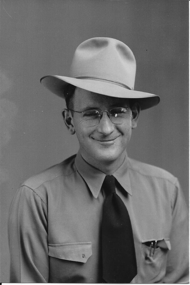 DeVerl (Dee) Linford, pulp western author (Undated photo courtesy FamilySearch,org)