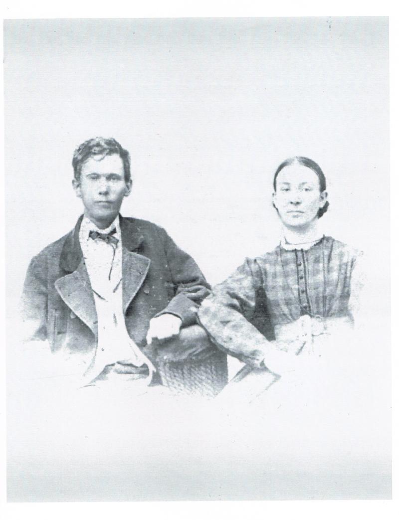 Ammon M. Tenney and Anna Sariah Egar - 1867