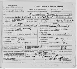 Arizona Birth Certificates and Indexes FamilySearch Historical