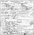 1945 Death Certificate