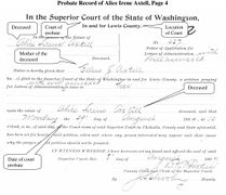 Washington King County Probate Records FamilySearch Historical