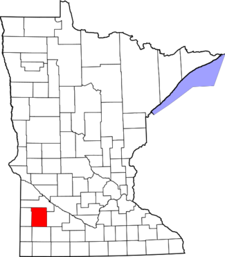 325px Minnesota Lyon County Map.svg 
