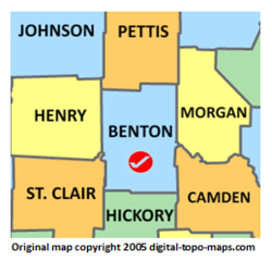 benton genealogy familysearch neighboring