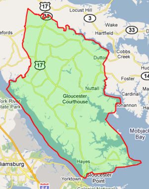 300px Gloucester County Boundary Map 