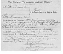Tennessee Madison County Probate Records FamilySearch Historical